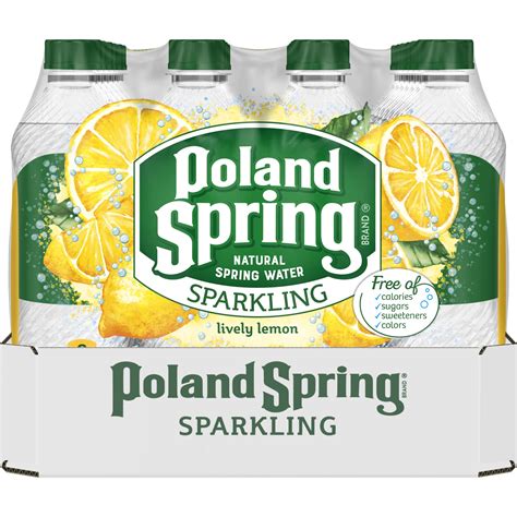 poland spring sparkling water nutrition